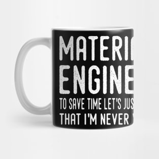 materials engineer Mug